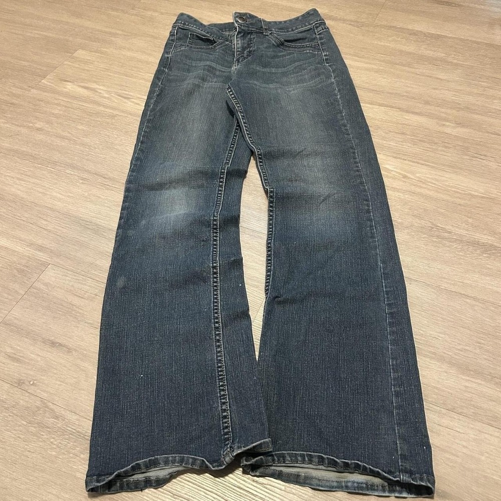 28x30 Faded Blue Bootcut Jeans Y2K 2000s